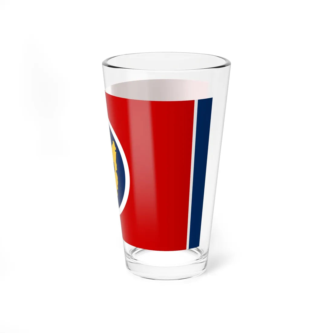 Flag of Union County Tennessee (United States) Pint Glass 16oz - Go Mug Yourself