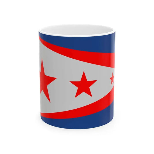 Flag of Union Kentucky (United States) White Coffee Mug 11oz - Go Mug Yourself