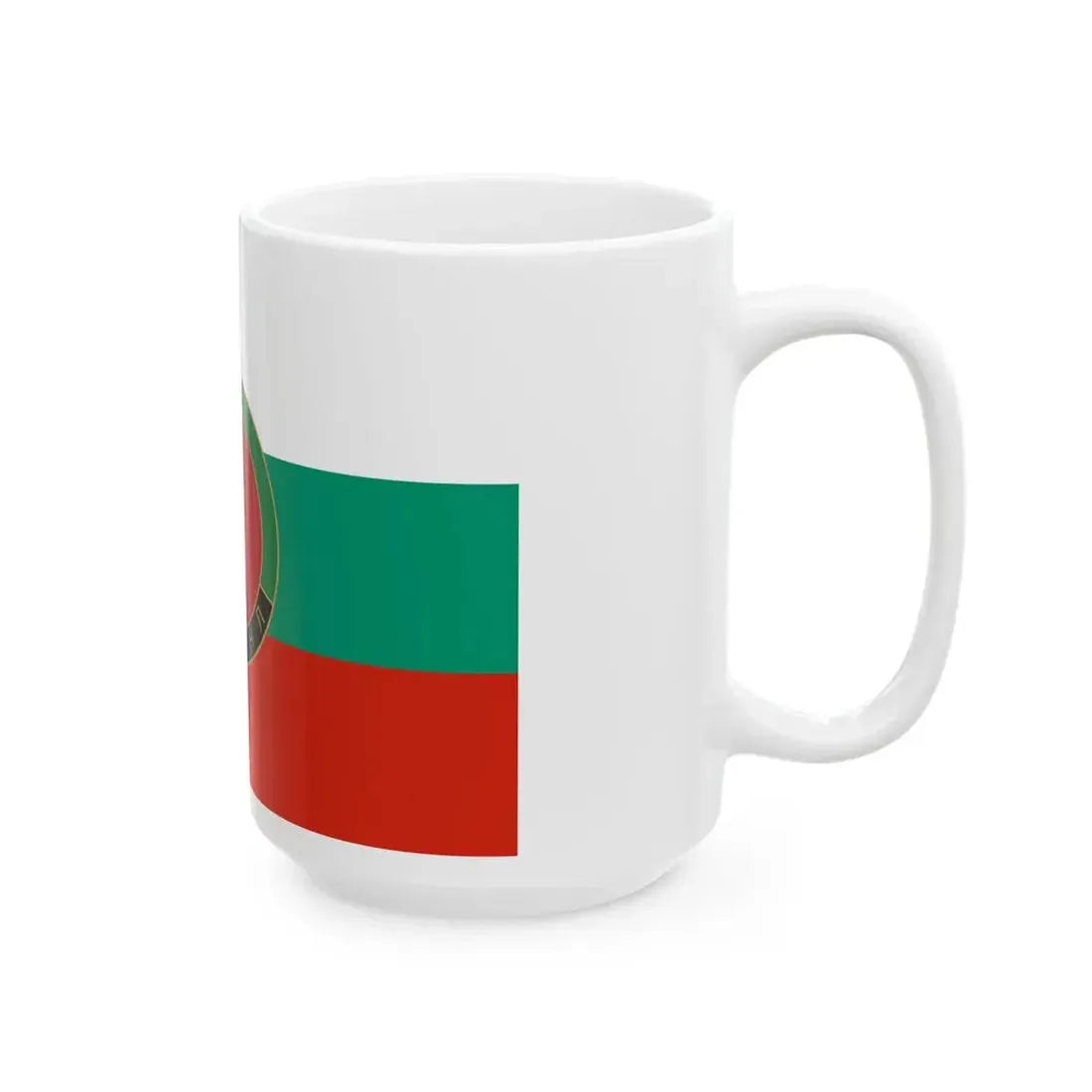 Flag of Union of Bulgarian National Legions 1930 (Bulgaria) White Coffee Mug - Go Mug Yourself