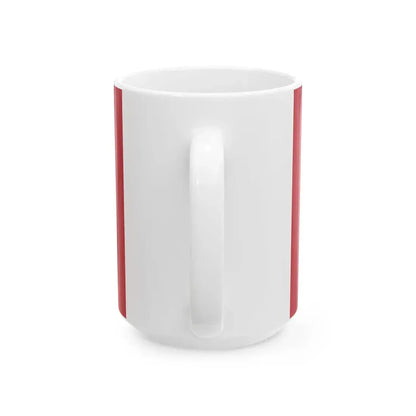Flag of Union of Bulgarian National Legions (Bulgaria) White Coffee Mug - Go Mug Yourself