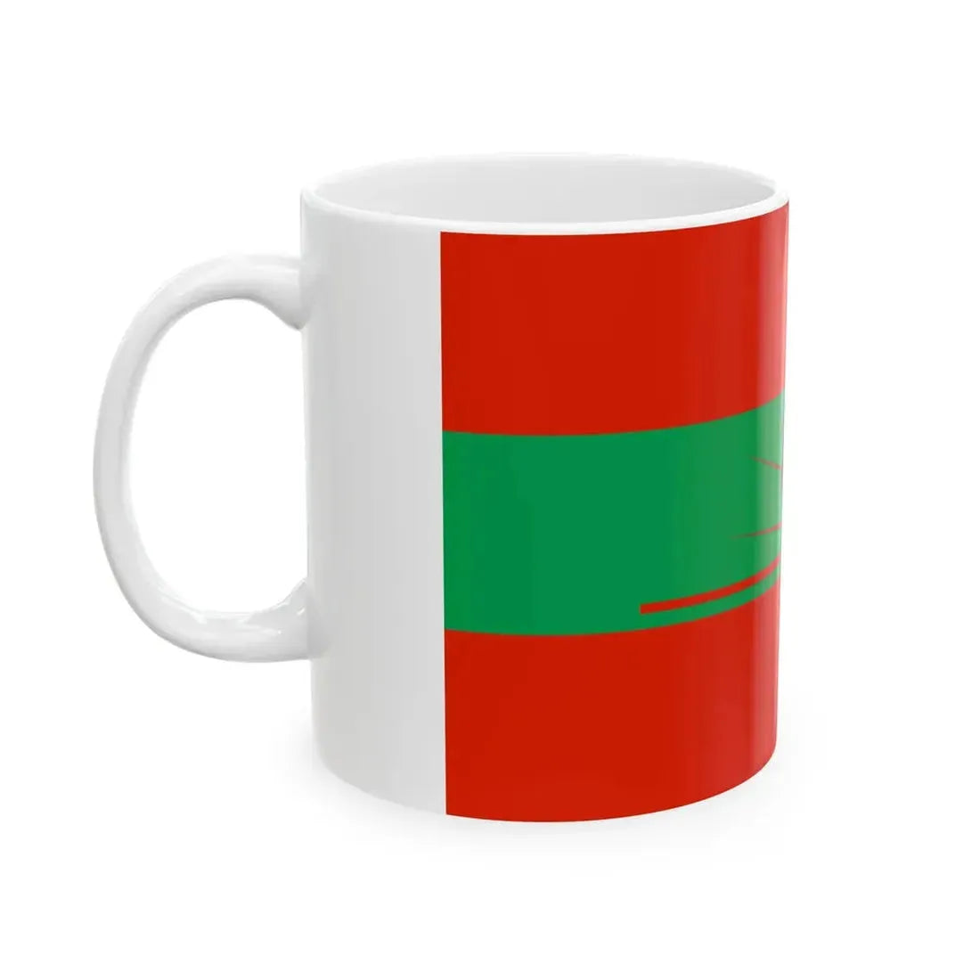 Flag of UNITA (Angola) White Coffee Mug - Go Mug Yourself