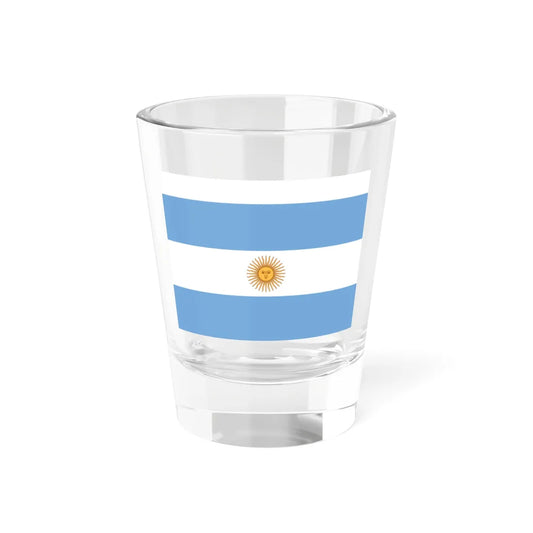 Flag of Unitarian Party exiled (Argentina) Shot Glass 1.5oz 1.5oz - Go Mug Yourself