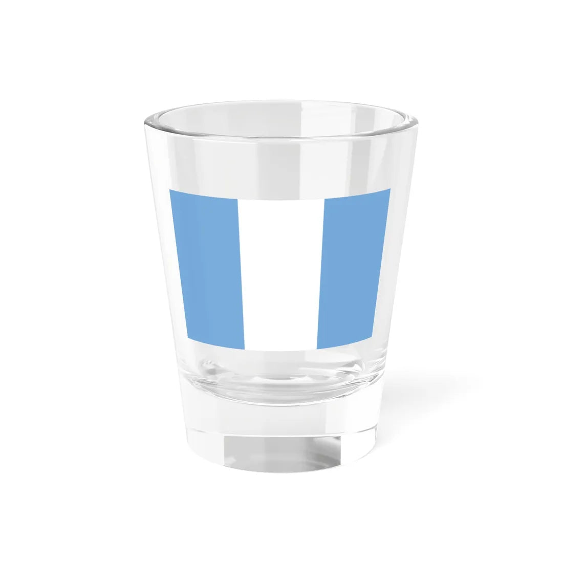 Flag of Unitarian Party Navy (Argentina) Shot Glass 1.5oz 1.5oz - Go Mug Yourself