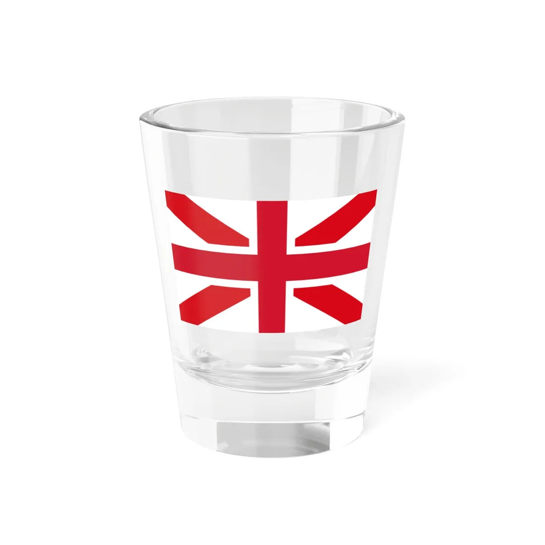 Flag of United Kingdom of England and Northern Ireland (United Kingdom) Shot Glass 1.5oz 1.5oz - Go Mug Yourself