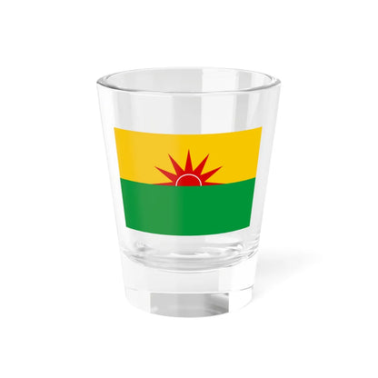 Flag of United Liberation Front of Asom (India) Shot Glass 1.5oz 1.5oz - Go Mug Yourself