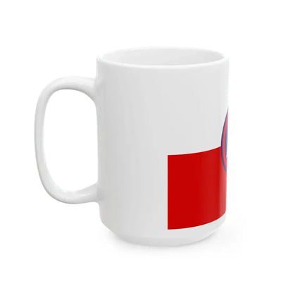 Flag of United States Army Central (United States) White Coffee Mug - Go Mug Yourself