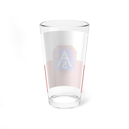 Flag of United States Army North (United States) Pint Glass 16oz - Go Mug Yourself