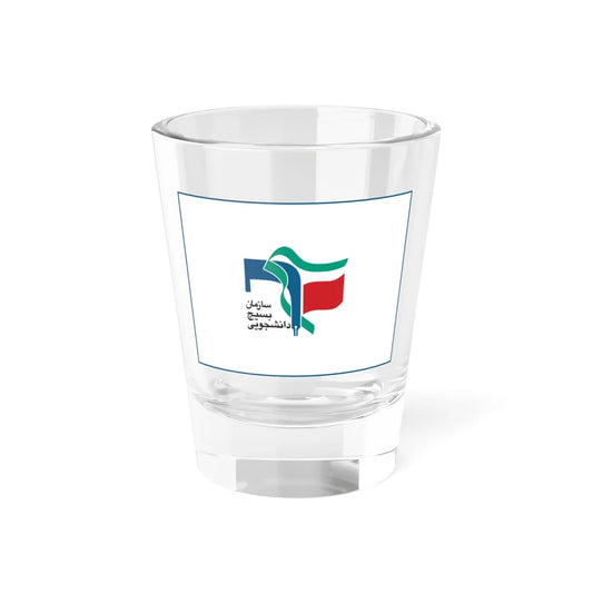 Flag of University Students Basij Organization (Iran) Shot Glass 1.5oz 1.5oz - Go Mug Yourself