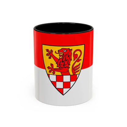 Flag of Unna Germany - Accent Coffee Mug 11oz Black - Go Mug Yourself