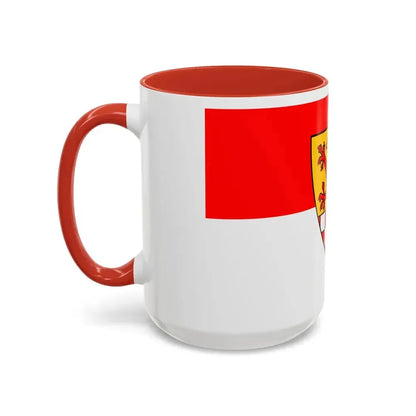Flag of Unna Germany - Accent Coffee Mug - Go Mug Yourself