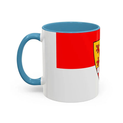 Flag of Unna Germany - Accent Coffee Mug - Go Mug Yourself