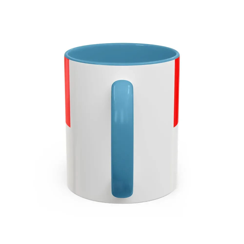 Flag of Unna Germany - Accent Coffee Mug - Go Mug Yourself