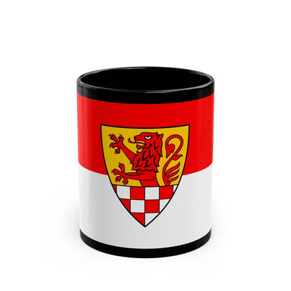 Flag of Unna Germany - Black Coffee Mug-11oz-Go Mug Yourself