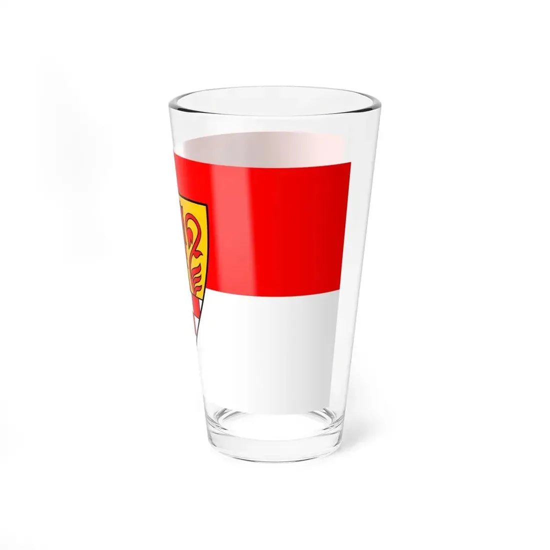 Flag of Unna Germany - Pint Glass 16oz - Go Mug Yourself