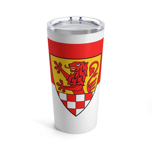 Flag of Unna Germany - Tumbler 20oz 20oz - Go Mug Yourself