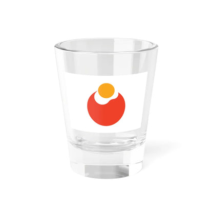 Flag of Unnan Shimane (Japan) Shot Glass 1.5oz 1.5oz - Go Mug Yourself