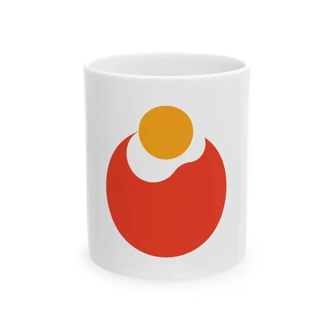 Flag of Unnan Shimane (Japan) White Coffee Mug 11oz - Go Mug Yourself