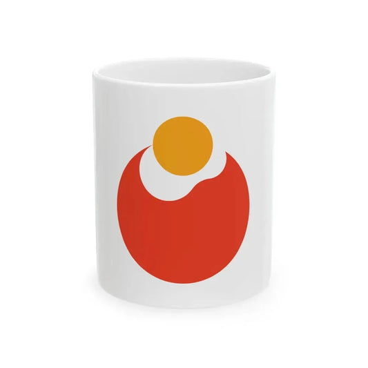 Flag of Unnan Shimane (Japan) White Coffee Mug 11oz - Go Mug Yourself