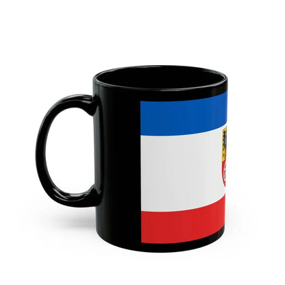 Flag of Unstrut Hainich Kreis Germany - Black Coffee Mug - Go Mug Yourself