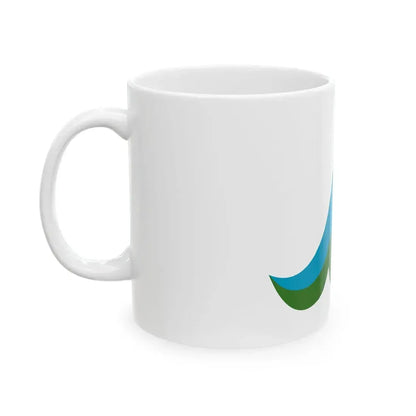 Flag of Unzen Nagasaki (Japan) White Coffee Mug - Go Mug Yourself