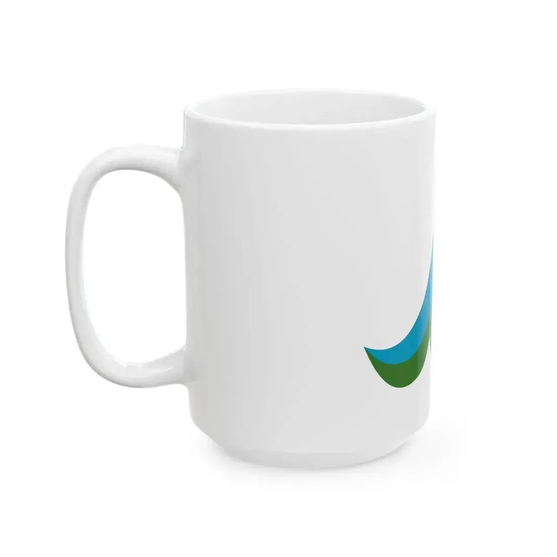 Flag of Unzen Nagasaki (Japan) White Coffee Mug - Go Mug Yourself