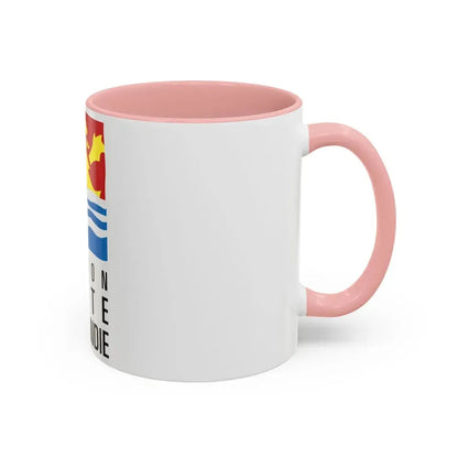 Flag of Upper Normandy France 2 - Accent Coffee Mug - Go Mug Yourself