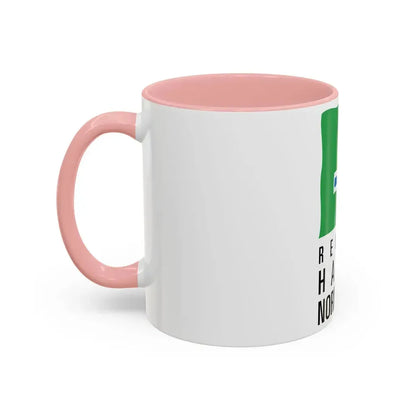 Flag of Upper Normandy France 2 - Accent Coffee Mug - Go Mug Yourself