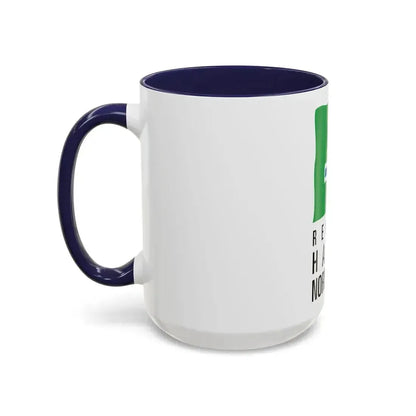 Flag of Upper Normandy France 2 - Accent Coffee Mug - Go Mug Yourself