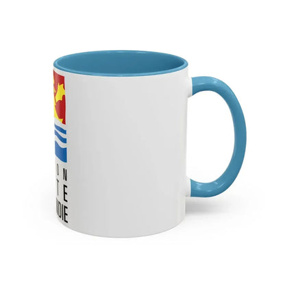 Flag of Upper Normandy France 2 - Accent Coffee Mug - Go Mug Yourself