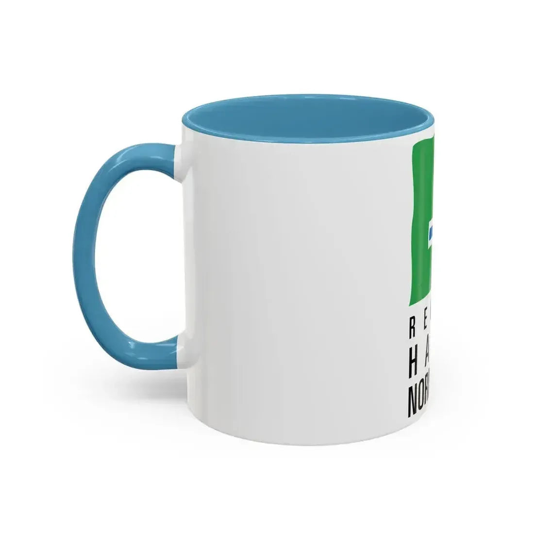 Flag of Upper Normandy France 2 - Accent Coffee Mug - Go Mug Yourself