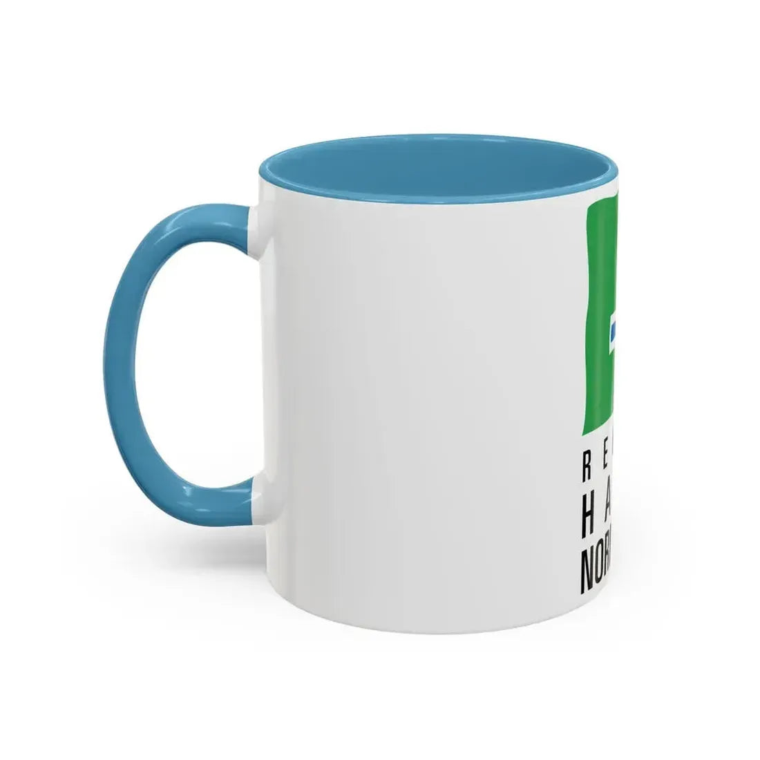 Flag of Upper Normandy France 2 - Accent Coffee Mug - Go Mug Yourself