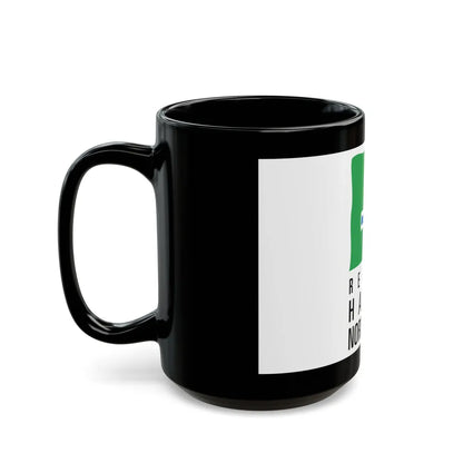 Flag of Upper Normandy France 2 - Black Coffee Mug-Go Mug Yourself