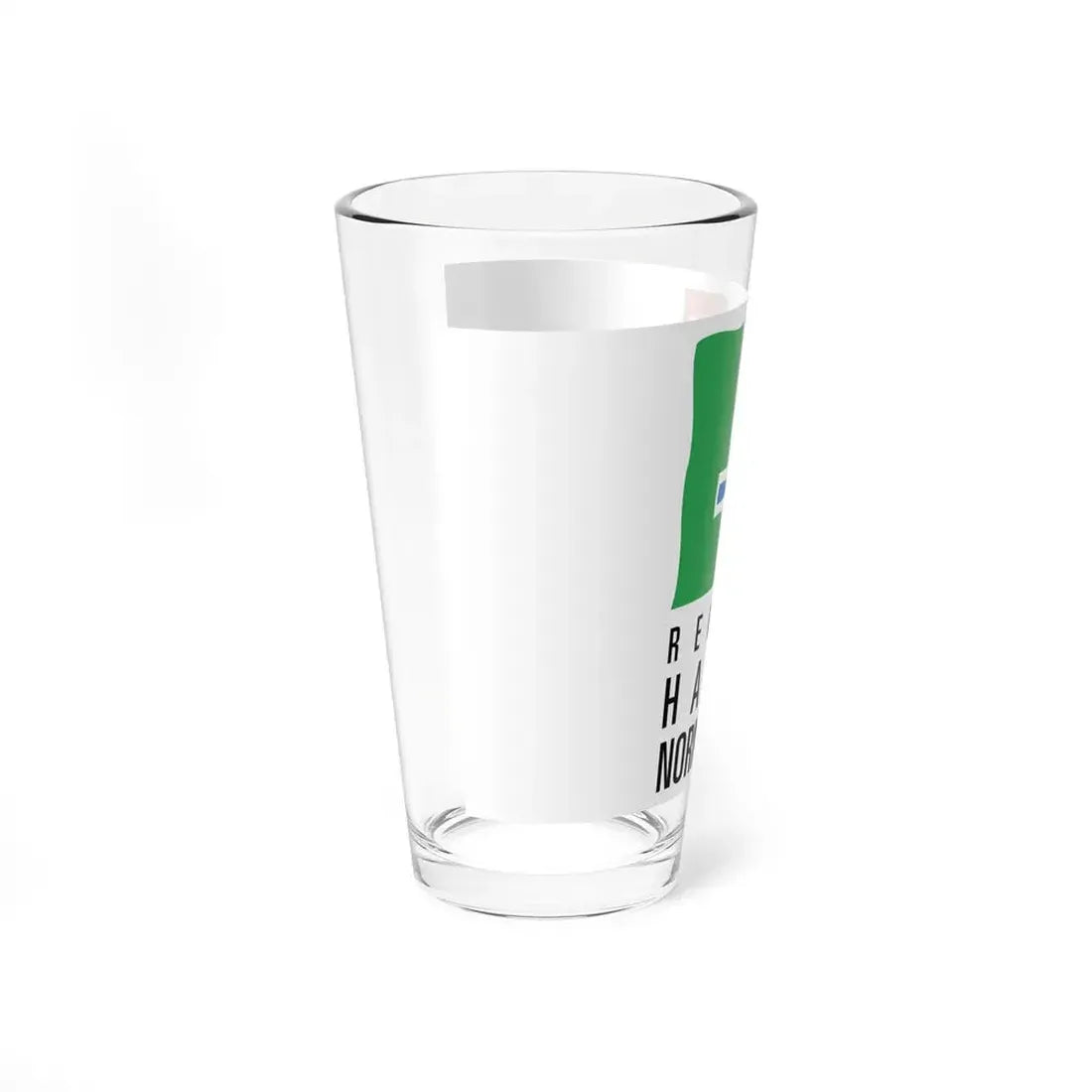 Flag of Upper Normandy France 2 - Pint Glass 16oz - Go Mug Yourself