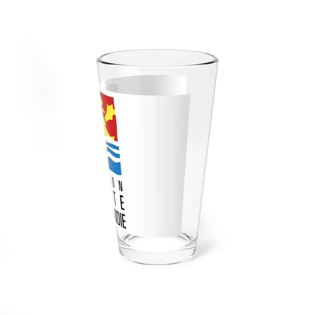Flag of Upper Normandy France 2 - Pint Glass 16oz - Go Mug Yourself