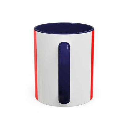 Flag of Upper Normandy France - Accent Coffee Mug - Go Mug Yourself