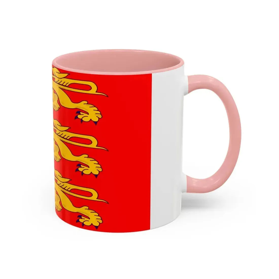 Flag of Upper Normandy France - Accent Coffee Mug - Go Mug Yourself