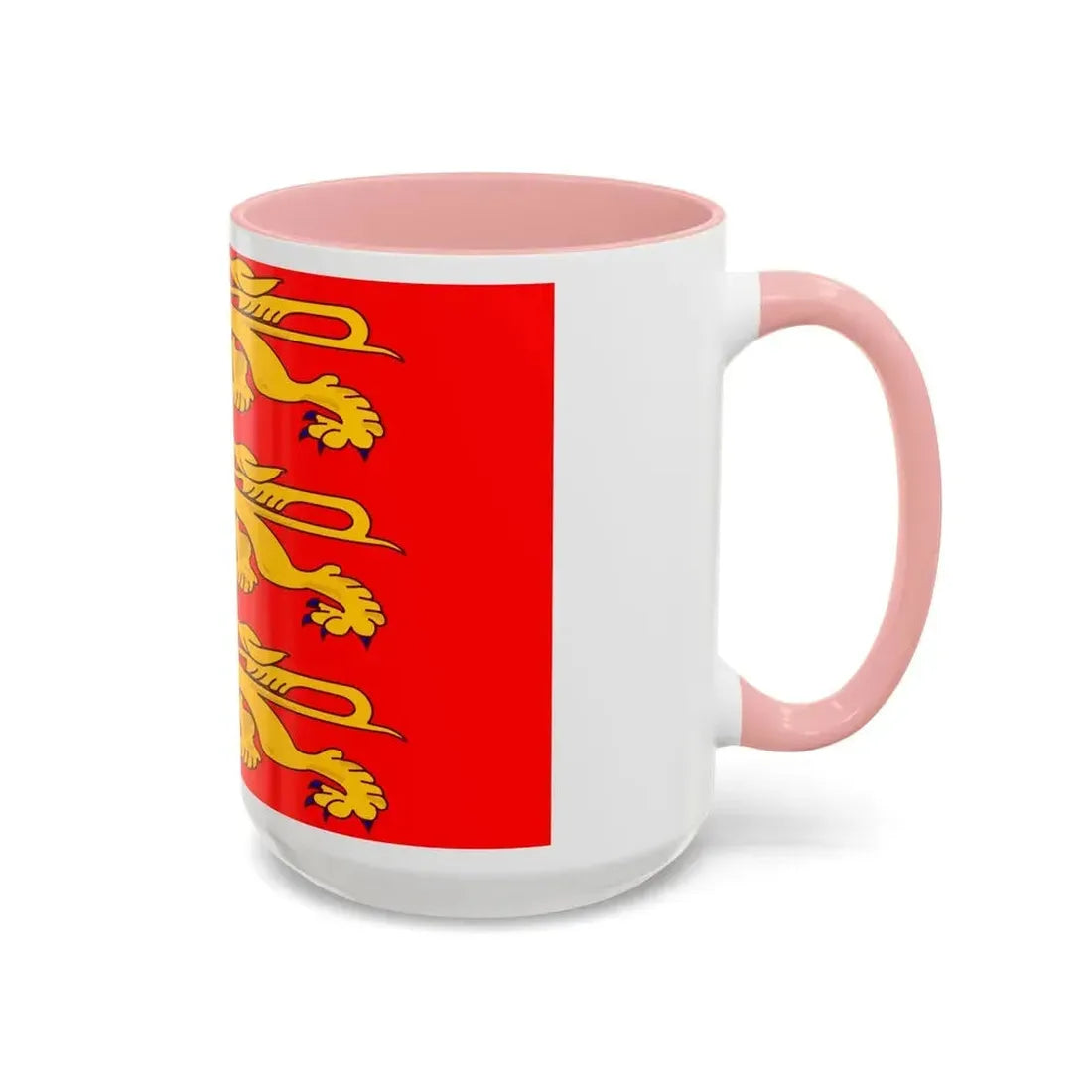 Flag of Upper Normandy France - Accent Coffee Mug - Go Mug Yourself