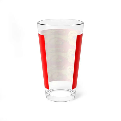 Flag of Upper Normandy France - Pint Glass 16oz - Go Mug Yourself