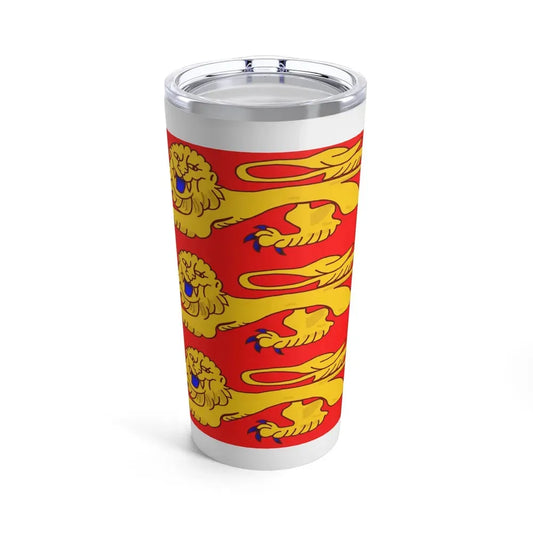 Flag of Upper Normandy France - Tumbler 20oz 20oz - Go Mug Yourself