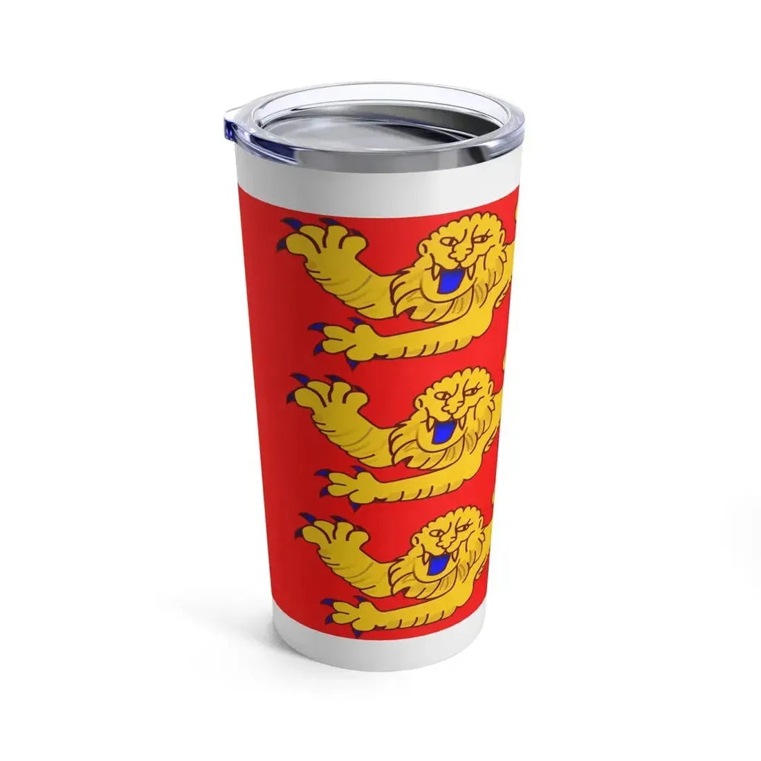 Flag of Upper Normandy France - Tumbler 20oz - Go Mug Yourself
