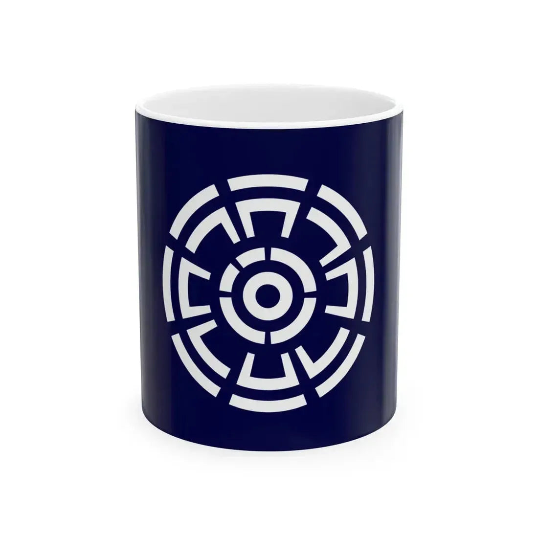 Flag of Urakawa Hokkaido (Japan) White Coffee Mug 11oz - Go Mug Yourself