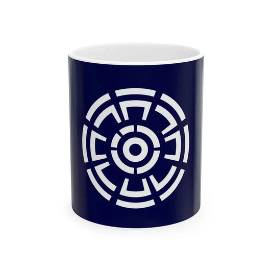 Flag of Urakawa Hokkaido (Japan) White Coffee Mug 11oz - Go Mug Yourself