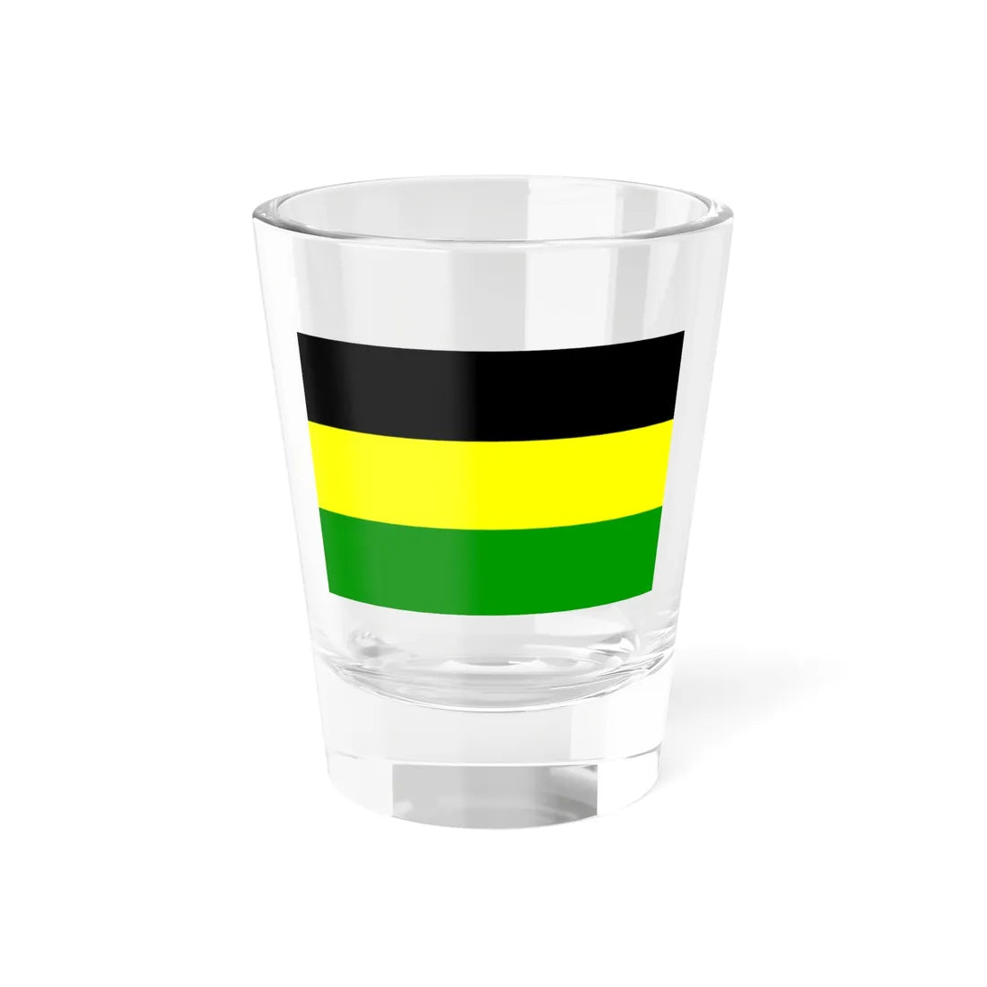 Flag of Ural Republic (Russia) Shot Glass 1.5oz 1.5oz - Go Mug Yourself