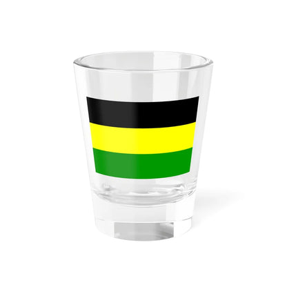 Flag of Ural Republic (Russia) Shot Glass 1.5oz 1.5oz - Go Mug Yourself