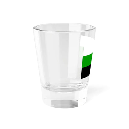 Flag of Ural (Russia) Shot Glass 1.5oz - Go Mug Yourself