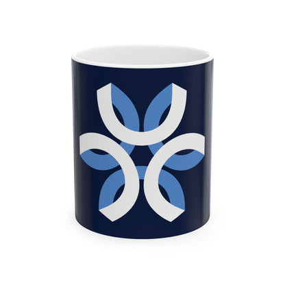 Flag of Urbandale Iowa (United States) White Coffee Mug-11oz-Go Mug Yourself