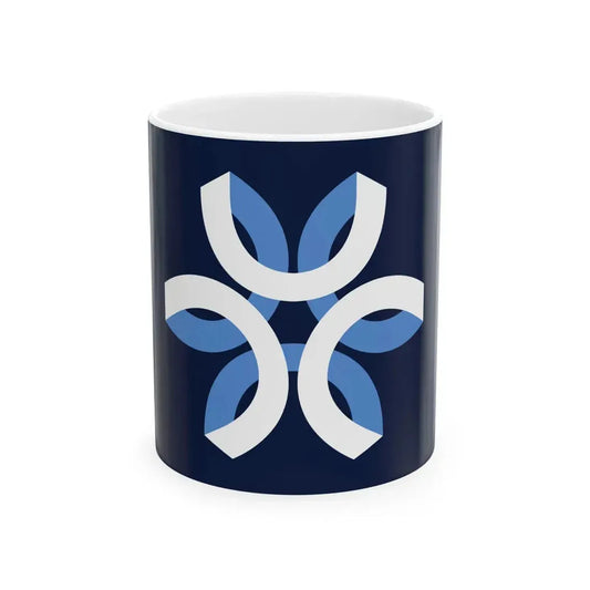 Flag of Urbandale Iowa (United States) White Coffee Mug 11oz - Go Mug Yourself