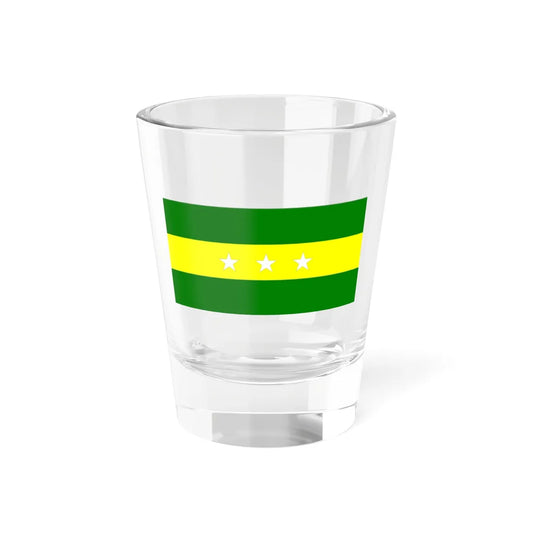 Flag of Urbina Jado (Ecuador) Shot Glass 1.5oz 1.5oz - Go Mug Yourself