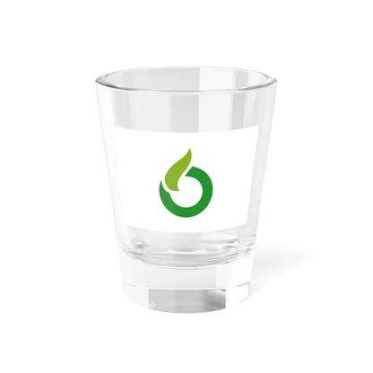 Flag of Ureshino Saga (Japan) Shot Glass 1.5oz 1.5oz - Go Mug Yourself