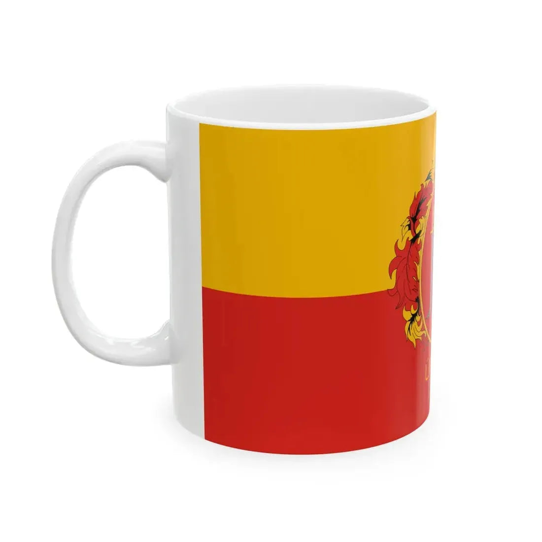 Flag of Urhida (Hungary) White Coffee Mug - Go Mug Yourself